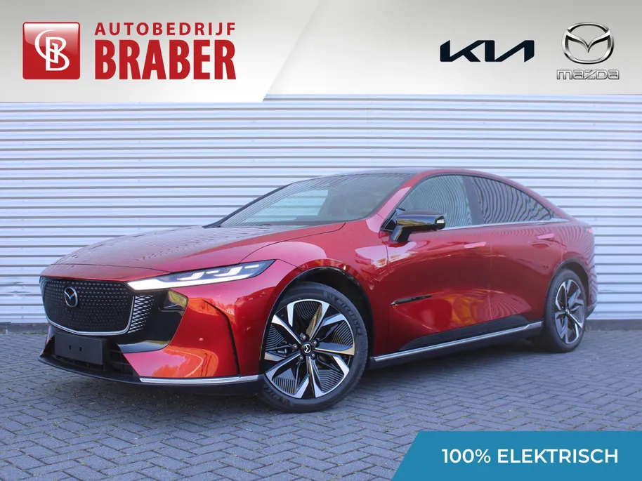 Mazda 6 6e Takumi Plus 68.8 kWh | Actieradius tot 479 km (WLTP) | Hoge Korting! | Bruin Nappa leder | 18% bijtelling |