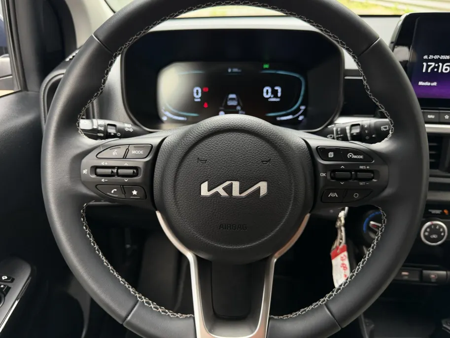 Kia Picanto 1.0 DPI DynamicPlusLine | Navi | Achteruitrijcamera | Parkeersensoren achter | Apple/Android carplay | Cruise control | LED | Privacy glass | LMV