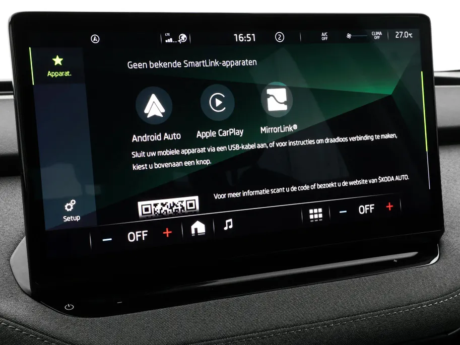 Škoda Enyaq iV 50 Selection 150pk · SOH 92,9% · Apple/Android Car Play · Camera · Navigatie · Cruise Control · 19'' Inch ·
