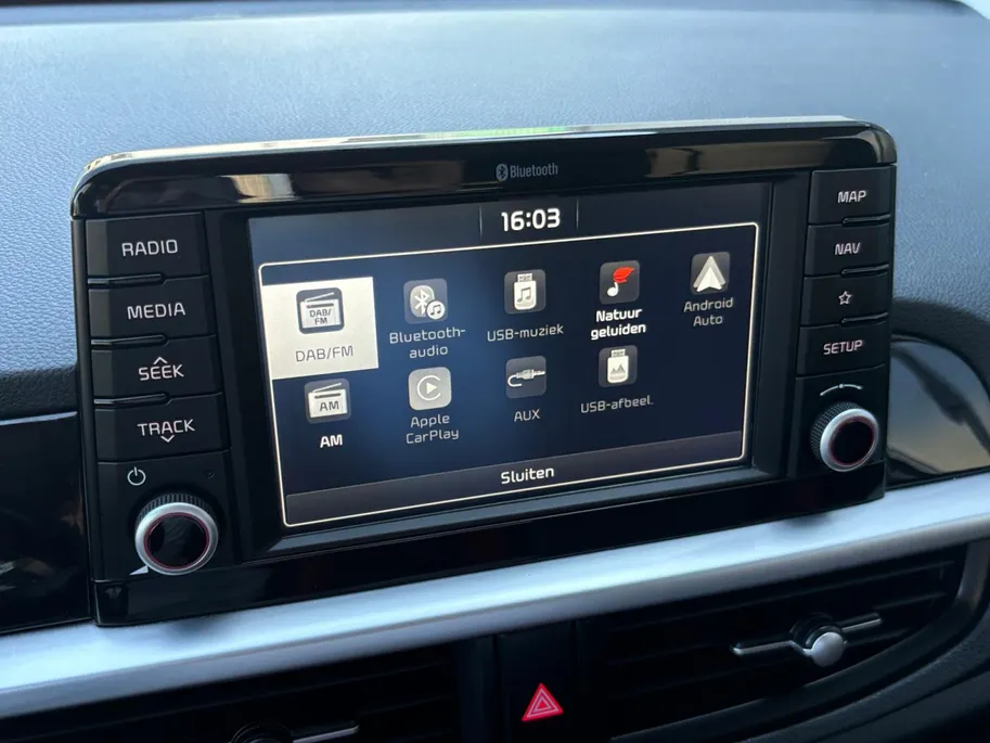 Kia Picanto 1.2 CVVT GT-Line | 84 PK! | Camera | Keyless |Leder | Stoel + Stuurverwarming | Apple Carplay | Android Auto | Lichtmetalen Velgen |