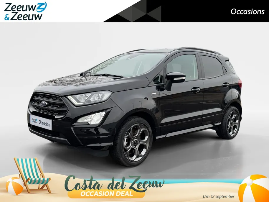 Ford EcoSport 1.0 EcoBoost ST-Line | 17' lichtmetalen velgen | Winter pack | Parkeersensor achter | Navigatie via carplay | Apple carplay & Android auto | privacy glas | Bovag garantie |