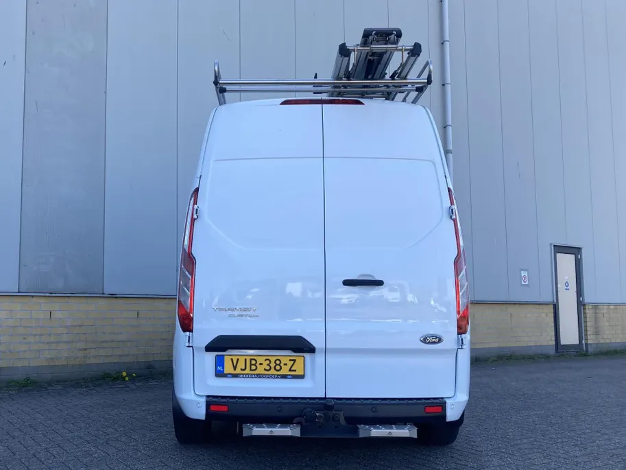 Ford Transit Custom 300 2.0 TDCI L1H2 Trend 130pk Automaat Store Van laadruimteinrichting - Speciale dak Imperiaal - 2x Schuifdeur - Trekhaak -Comfort Laadschot