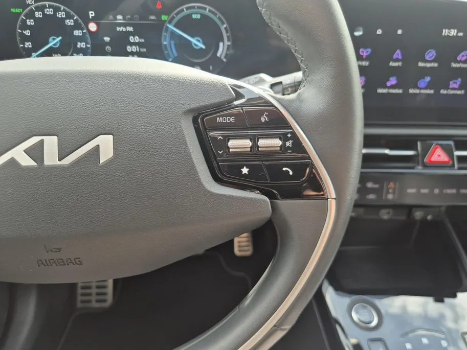 Kia Niro 1.6 GDi PHEV Launch Edition | Cruise Control | Camera | Climate Control | Navigatie | Lederen Bekleding | Memory Stoelen | Stoelverwarming | Stuurverwarming | Stoelventilatie |