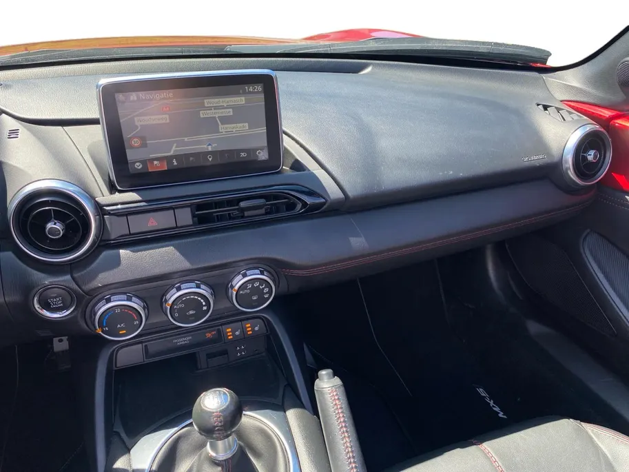 Mazda MX-5 2.0 SkyActiv-G 160 GT-M | Bose | Navigatie | Parkeersensoren | Leder | Stoelverwarming | Stuurbediening | Cruise Control | 12 Maanden Bovag Garantie