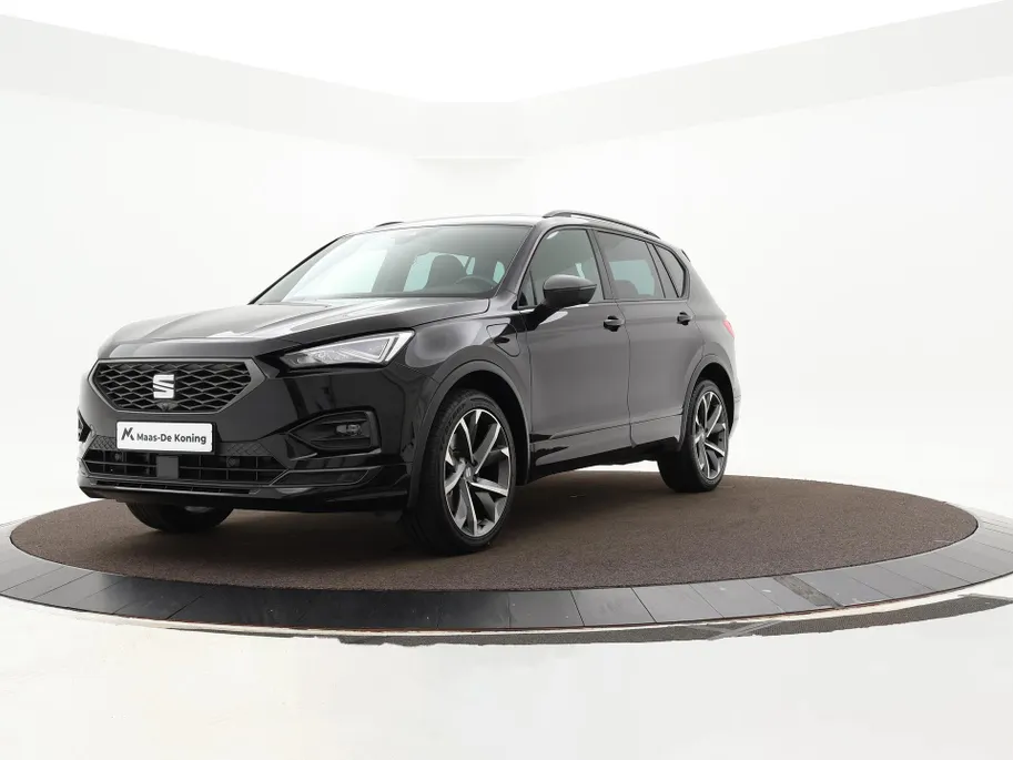 SEAT Tarraco 1.4 TSI e-Hybrid PHEV 245pk DSG FR Business · 360 Camera · Inklap. Trekhaak · Keyless · Elek. Achterklep · Elek. Stoel + Geheugen · Parkeer Assistent ·