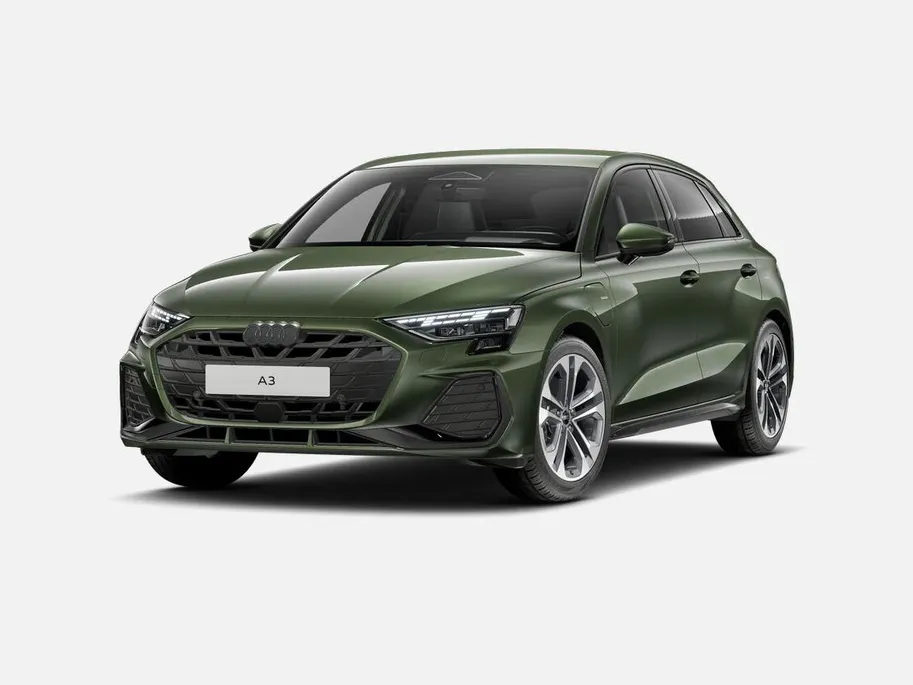 Audi A3 Sportback 40 TFSI e-hybrid S edition 204 PK · Tech plus · SONOS premium 3D · Optiekpakket zwart plus