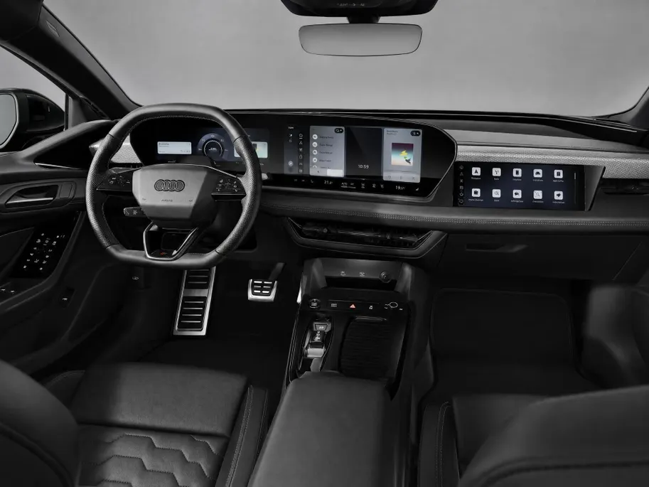 Audi A6 e-tron S edition performance 100 kWh 367 PK · Adaptieve luchtvering · Trekhaak elek. wegklapbaar · Zwart lederen sportstoelen