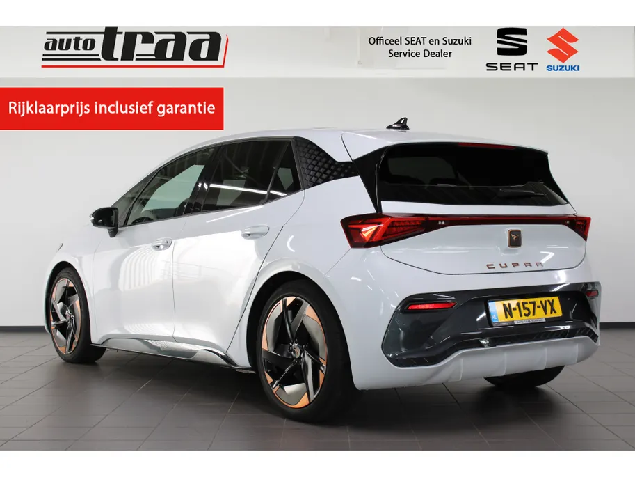 CUPRA Born Copper Edition One 62 kWh SOH 91,64% / Massage stoelen / 20'' LMV / Pano. / HUD. /