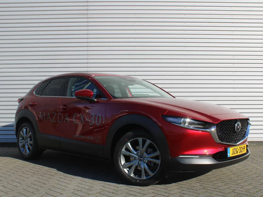 Mazda CX-30 2.5 e-SkyActiv-G M Hybrid Exc-l Bns Edition | Stuur-/stoelverwarming | 360 Camera | HUD | 18' LM | Dodehoek detectie | Cruise adapt. | LED |