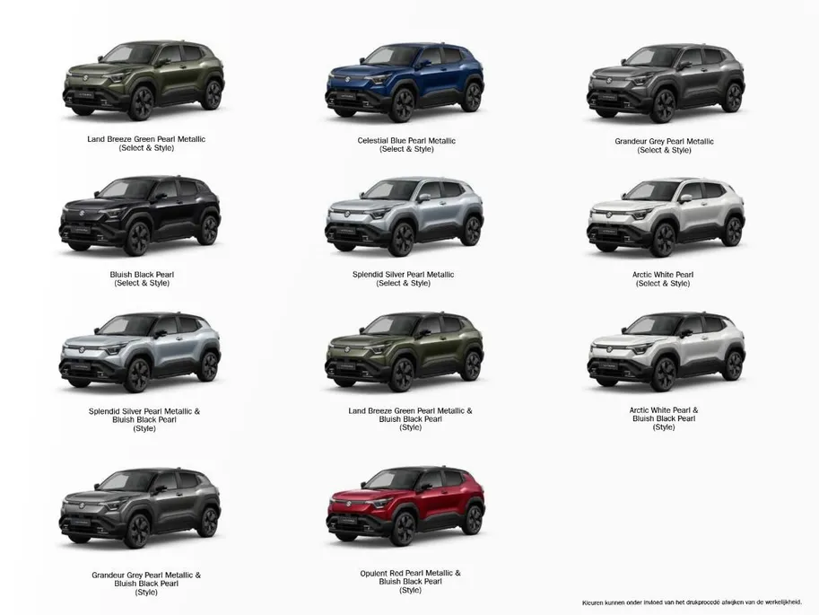 Suzuki e Vitara Select 61 kWh | €2000 euro inruil premie | V.a. €539 in de private lease | Tot 10 jaar garantie