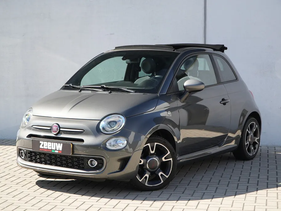 Fiat 500C TwinAir Turbo 80 PK Sport | Carplay | Cruise | PDC | 16'
