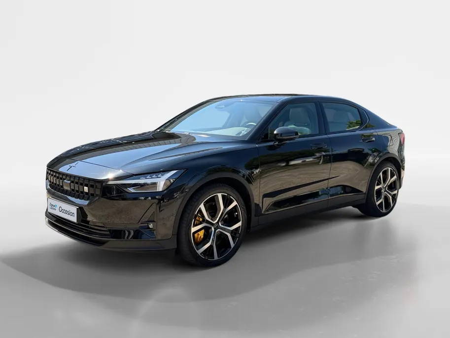 Polestar 2 Long Range Dual Motor Performance Plus 82 kWh 90 % SOH! Uniek 469PK | Gele gordels + klauwen | Full leather | Glassroof | Stoelverwarming + verkoeling |