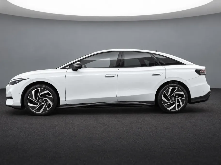 Volkswagen ID.7 Pro Business 286pk 77 kWh · SOH 97,2% · 360 Camera · Head-Up · Alarm · Elek. Trekhaak · Keyless · Elek. Voorstoelen · 20'' Inch · Gratis onderhoud & APK t/m 30-01-2030 · EXTRA INRUILKORTING ·