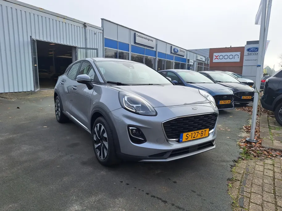 Ford Puma 1.0 EcoBoost 125 pk Titanium Navigatie - Apple Carplay/ Android Auto - Winter Pack - Half Lederen bekleding