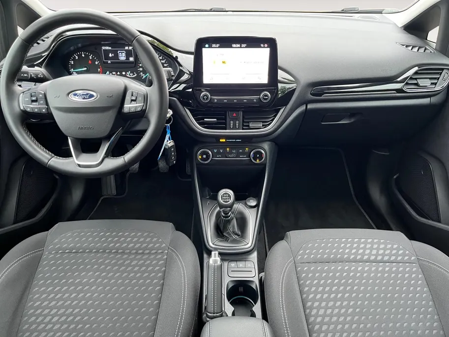 Ford Fiesta 1.0 EcoBoost Hybrid Titanium | Apple Carplay en Android Auto | Climate Control | Cruise Control