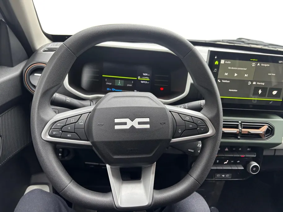 Dacia Spring Extreme 65 26.8 kWh AUTOMAAT NAVI AIRCO CAMERA APPLE CARPLAY ANDROID AUTO PAS 1600KM ZEER MOOIE AUTO GELIJK LEVERBAAR