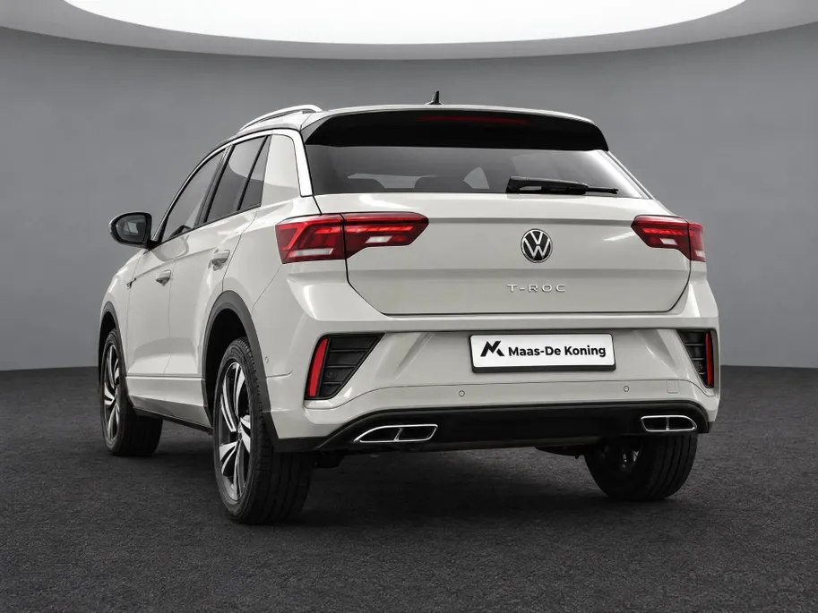 Volkswagen T-Roc 1.5 TSI 150pk DSG R-Line · Camera · Keyless · Dodehoeksensor · Stoelverwarming · ACC · Elek. Achterklep · 18'Velgen · Garantie t/m 19-02-2027