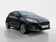 Ford Fiesta 1.0 EcoBoost Hybrid Vignale | Dealer onderhouden | NL auto | Adapt. cruise control | Pano dak | BLIS | Winter pack | Parkeersensoren voor en achter | Achteruitrijcamera | 17' lichtmetalen velgen | Bovag garantie |