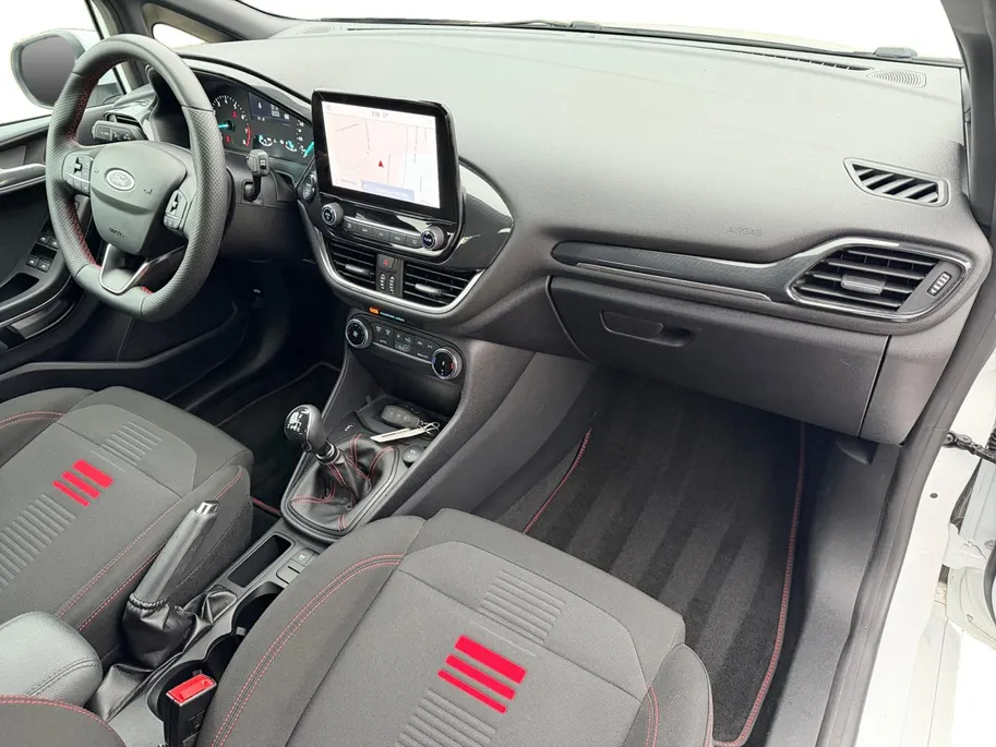 Ford Fiesta 1.0 EcoBoost Hybrid ST-Line | NL Auto | 1 eigenaar | Navigatie | Apple carplay & Android auto | Parkeersensor achter | Cruise control | Draadloos opladen mobiel | Bovag garantie |