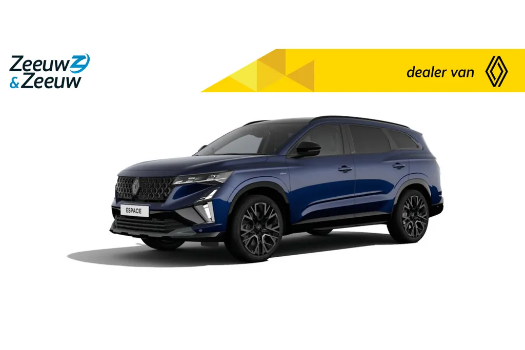 Renault Espace E-Tech full hybrid 200 esprit Alpine 7p. | Profiteer nu van €4.500,- Zeeuw & Zeeuw voorraadkorting | Nu uit voorraad leverbaar op = op