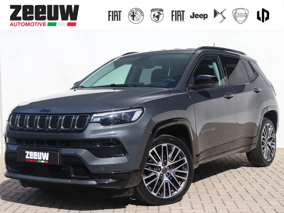 Jeep Compass 1.5T e-Hybrid 130 PK Summit | Leder | Winter | Camera | LED | 19