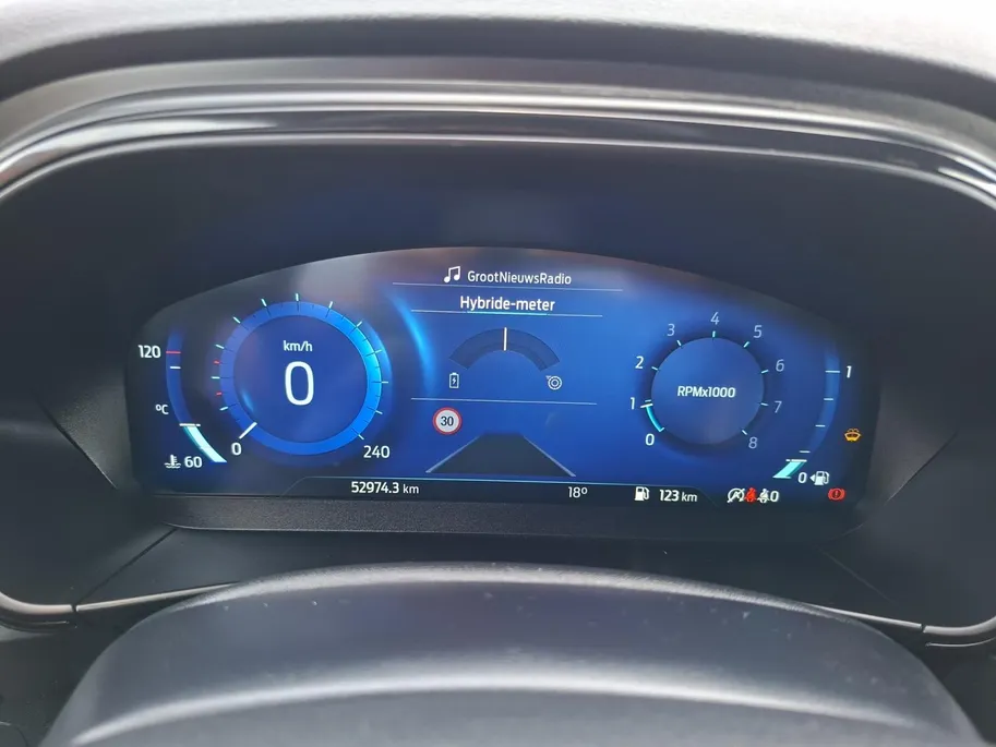 Ford Focus Wagon 1.0 EcoBoost Hybrid ST Line X 155Pk | NL-Auto | 1e eigenaar | Winterpack | Driver Assistancepack | El. Trekhaak | 18' Lichtmetaal | Adaptive Cruisecontrol | Dodehoekdetectie | AGR-best. stoel | B&O Audio |