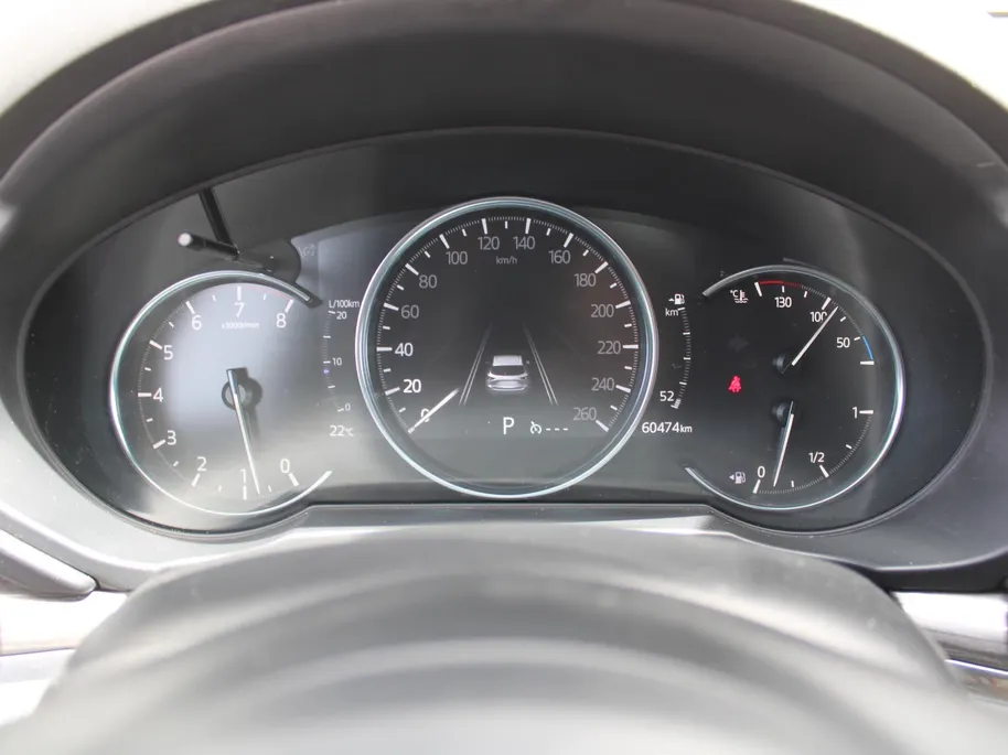 Mazda CX-5 2.0 SkyActiv-G 6AT 165PK Business Luxury | Stuur-/stoelverwarming + ventilatie | Geheugenstoel | 360 Camera | HUD | Leer | 19" LM | Dodehoek detectie | Bose |