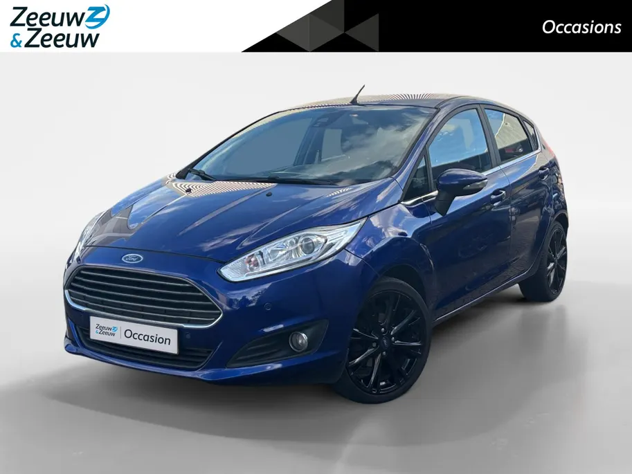 Ford Fiesta 1.0 EcoBoost Titanium | 1e Eigenaar | Lederen Bekleding | Voorruitverwarming | Climate Control | Parkeersensoren | 12 maanden garantie! |