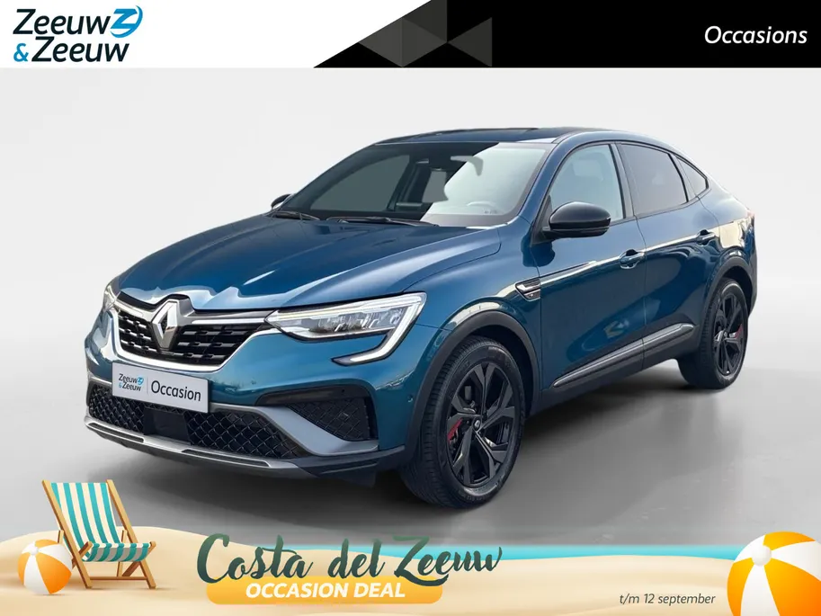 Renault Arkana 145PK E-Tech Hybrid R.S. Line Automaat | 9,3' Navi | Camera | Climate Control | Adaptive Cruise Control | Stoel + Stuurwiel verwarming | Apple CarPlay/Android Auto | Parkeersensoren | Lichtmetalen Velgen |