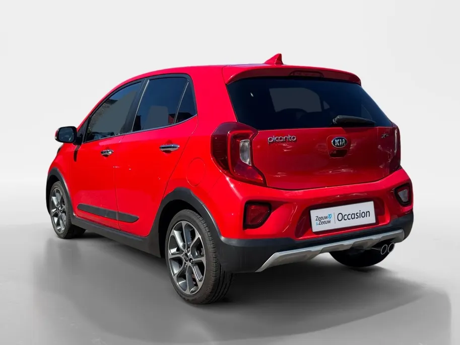 Kia Picanto 1.0 T-GDI X-Line 100PK Turbo | Navi | Clima | Camera | Stoel-/Stuurverwarming | Leder | LM Velgen | Parkeersensoren | Apple Carplay & Android Auto