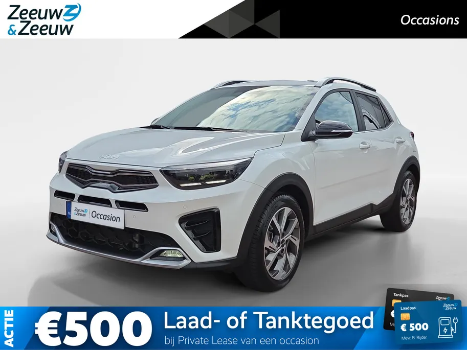 Kia Stonic 1.0 T-GDi MHEV GT-PlusLine | Hoge zit | Meest complete uitvoering | Navi | Apple CarPlay Android Auto | Trekhaak | Stoel & stuurverwarming | Fabrieksgarantie | NAP