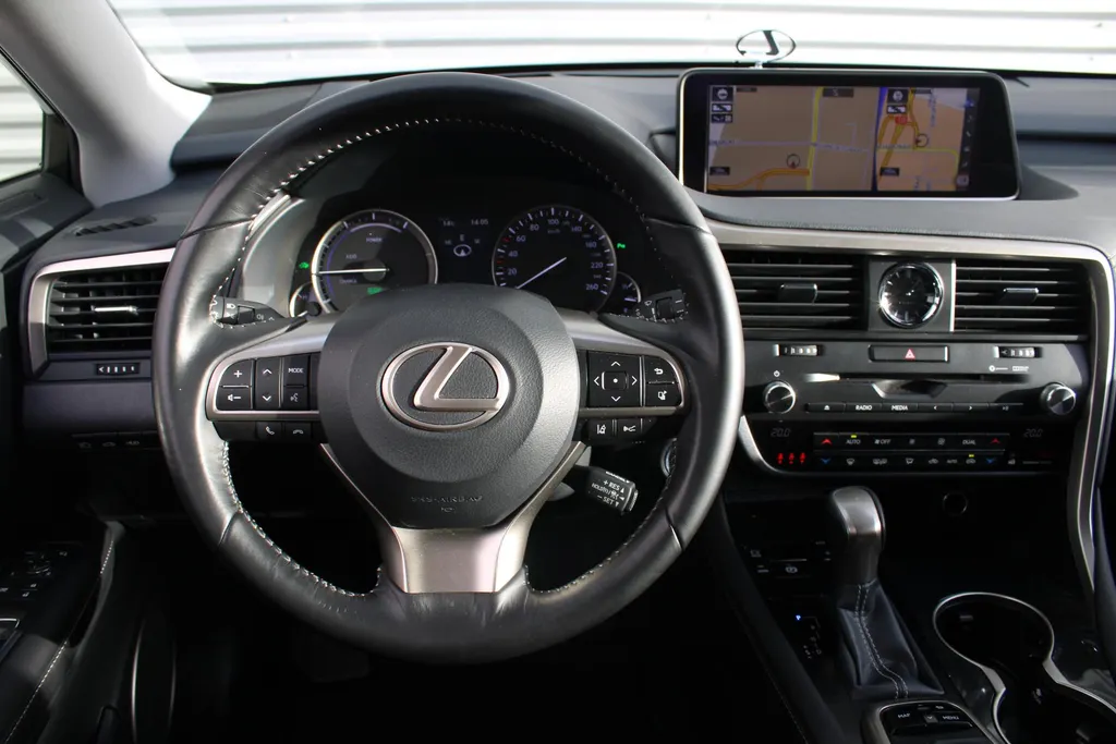 Lexus RX 450h 4WD Luxury Line | 20' LM | Navi | Camera | Leer | Schuif/kantel dak | Cruise adapt. | PDC | Stoelverwarming/ventilatie | HUD | Elek. stoelverstelling |