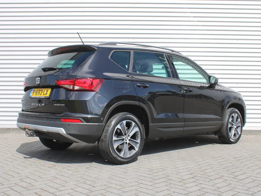 SEAT Ateca 1.0 EcoTSI Style | Navi | Clima | Elek. Trekhaak | Cruise adapt. | Elek. kofferklep | Camera | PDC | 17' LM | Stoelverwarming | Alcantara |