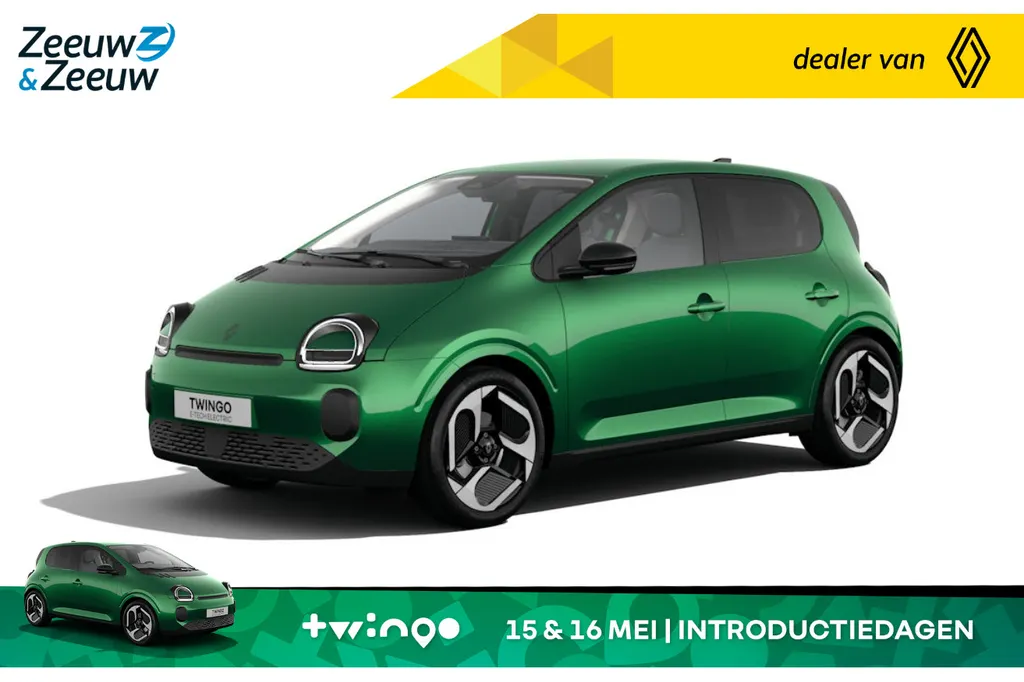 Renault Twingo urban range evolution 27.5 kWh * NU IN DE SHOWROOM * Gratis 5 jaar garantie tot 100.000km | financier vanaf 2,9% rente | (Zeeuw & Zeeuw Private Lease Actie v.a. € 359,-)