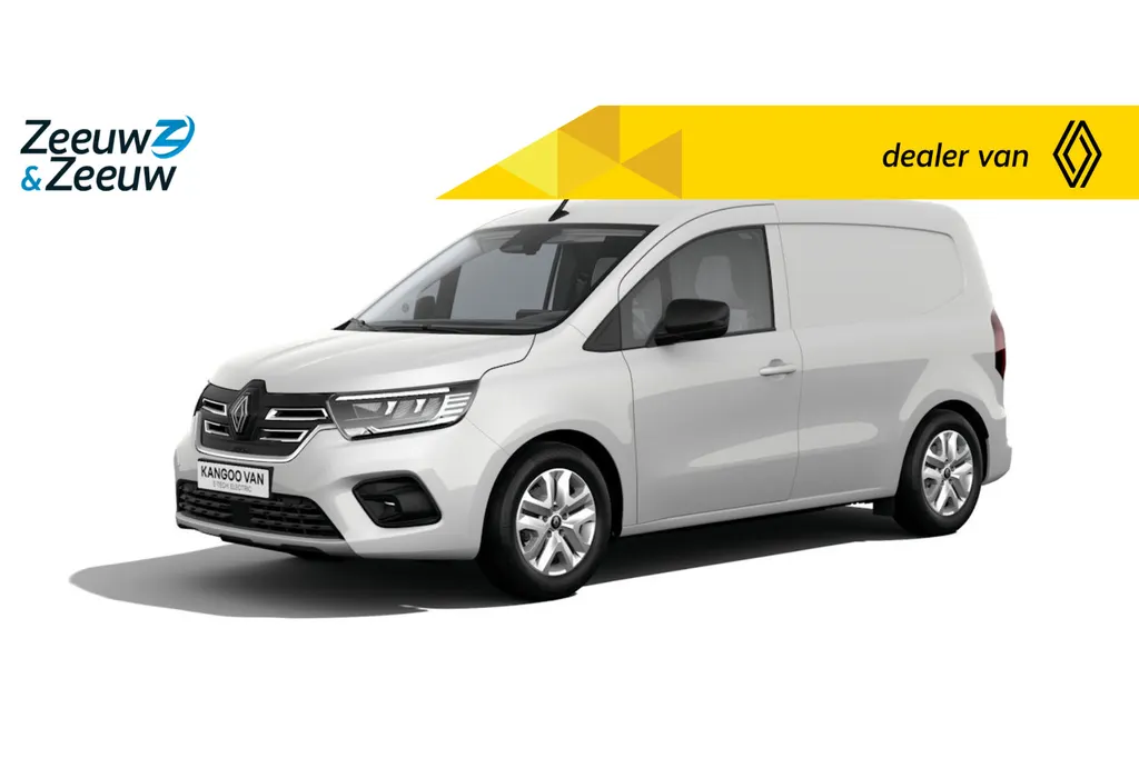 Renault Kangoo Extra L1 44 kWh nu met 22% voorraad actiekorting bij Zeeuw & Zeeuw Delft. Beperkte voorraad. Op = op! | Pack Led | PACK Nav | Verwarmde voorruit | All Season banden |
