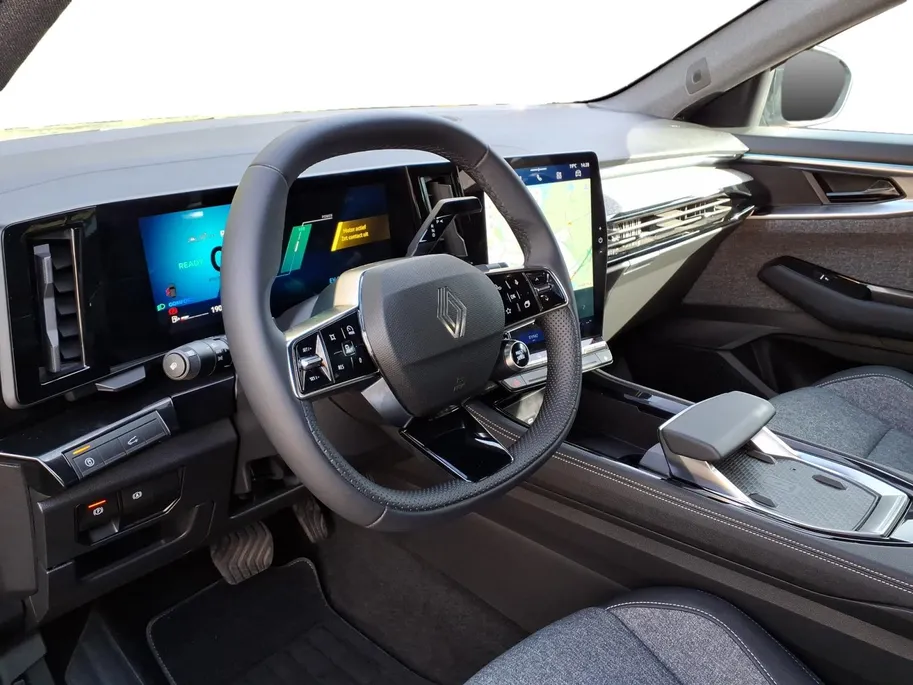 Renault Espace E-Tech full hybrid 200 techno 7p. Apple Carplay/Android Auto , cruise control adaptief , achteruitrijcamera , elektrisch bedienbare achterklep , navigatie google , lichtmetalen velgen 19'