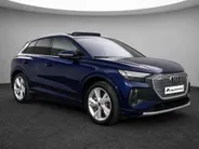 Audi Q4 e-tron 45 quattro Advanced edition 82 kWh 210kW/286PK · Panoramadak · Trekhaak · Camera · Apple/Android Car Play · Adaptive Cruise Control · Elektrische stoelverstelling · Stoelverwarming · Drive select