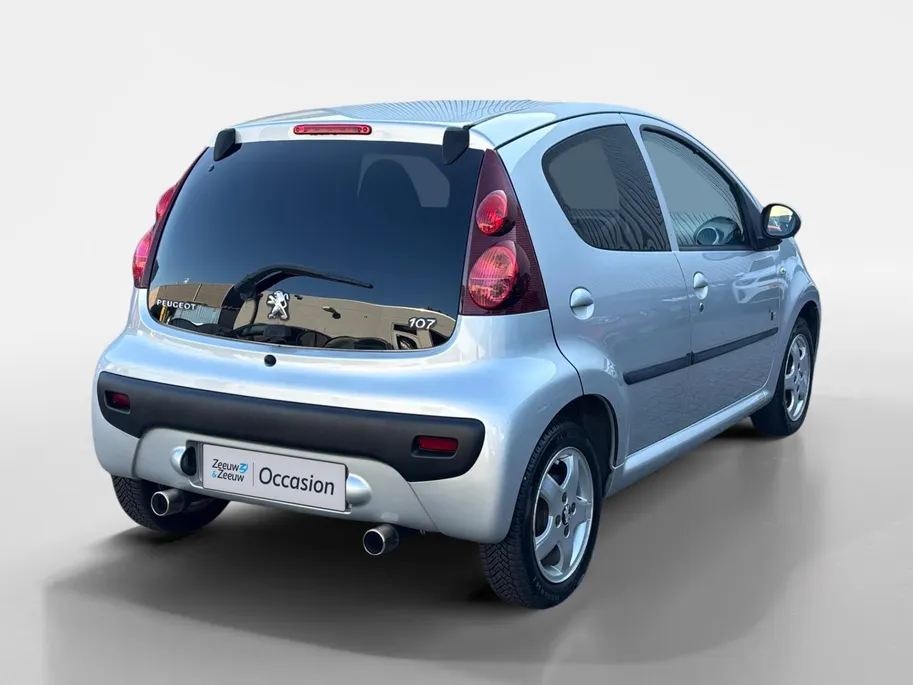 Peugeot 107 1.0 Black & Silver | Airco | Elektr. Ramen | Bluetooth | 3 maanden garantie! |