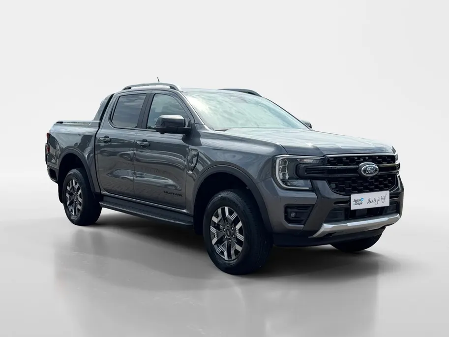 RANGER Ranger Wildtrak Double Cab 2.3 PHEV 205 kW/278 pk Automaat | Uit Voorraad Leverbaar | Prijs inclusief BPM & Kosten rijklaar maken | 5 persoons | GRIJS kenteken** | Elektrische Rollertop | Trekhaak | Adaptive Cruise control