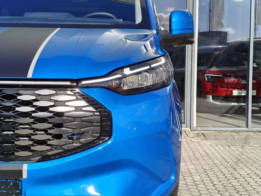 Ford Tourneo Custom E-Tourneo 340 L1H1 Sport 65 kWh - 8 PERSOONS - FULL OPTION - PANORAMADAK - ELEK. ZIJ SCHUIFDEUREN - TREKHAAK