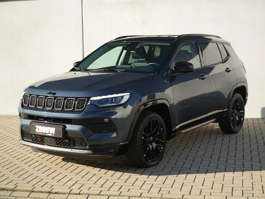 Jeep Compass 1.5T e-Hybrid 130 PK S | Leder | Winter | Camera | LED | 19'