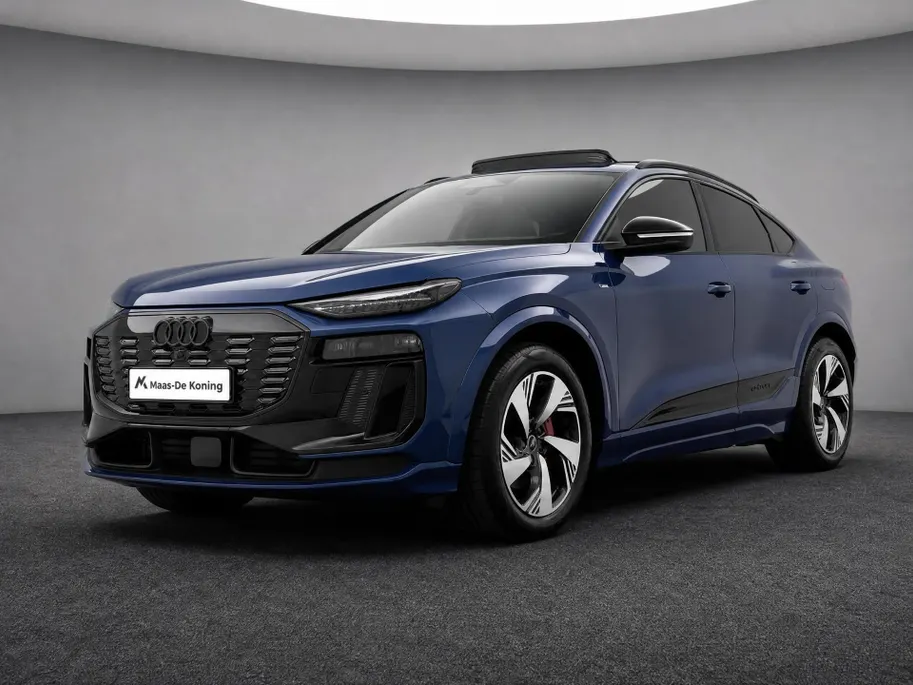 Audi Q6 e-tron Sportback S edition performance 100 kWh 306pk · SOH 97,5% · Panoramadak · 360 Camera · Wegklapbare Trekhaak · Bang & Olufsen · Leder · Warmtepomp · Head-Up · 20'' Inch · Garantie t/m 17-09-2030 of 100.000km