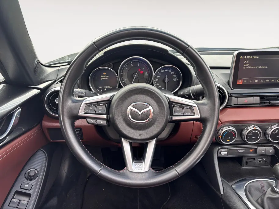 Mazda MX-5 RF 2.0 SkyActiv-G 160 GT-M | NL auto | Elektr. cabriodak | Bose audio | Lederen bekleding | Cruise Control | Stoelverwaming | 12 maanden garantie