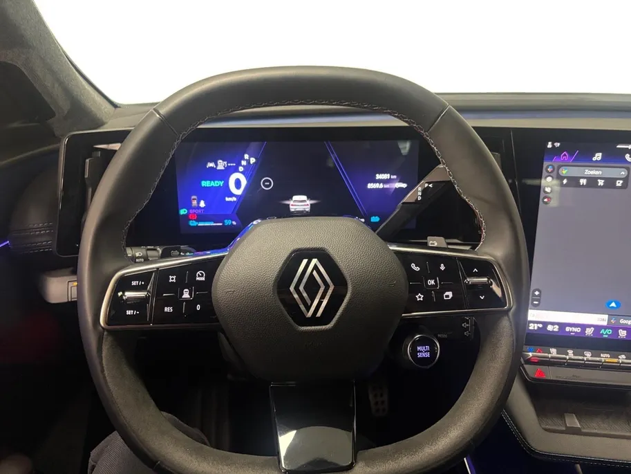 Renault Scénic E-Tech EV87 long range esprit Alpine AUTOMAAT AIRCO CAMERA ADAPIEVE CRUISE CONTROLE MET ADVANCE DRIVE ASSIST STOEL+STUURVERWARMING LM VELGEN ZEER MOOIE AUTO METEEN LEVERBAAR