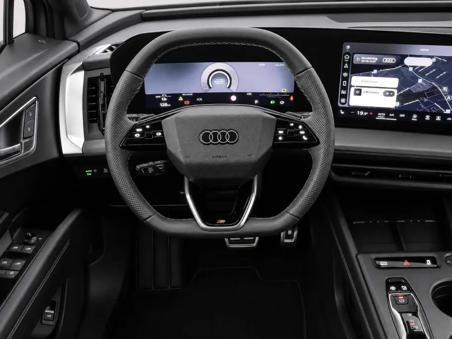Audi Q4 Q4 S edition performance 82 kWh 286 PK · Glazen panoramdak · Trekhaak elek. wegklapbaar · Optiekpakket zwart