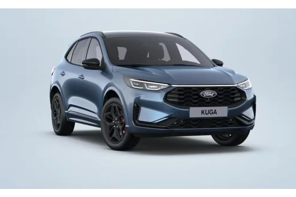 Ford Kuga 2.5 PHEV Blue Cruise Edition | Handsfree rijden* | Matrix LED | 19' Zwarte velgen | Zwart dak, spiegels en bumperwings | Ford Options icm 0,99% rente