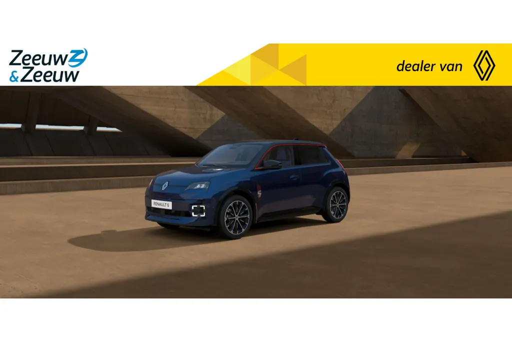 Renault 5 comfort range iconic cinq 52 kWh Nu uit voorraad leverbaar met € 3.500,- Zeeuw en Zeeuw korting