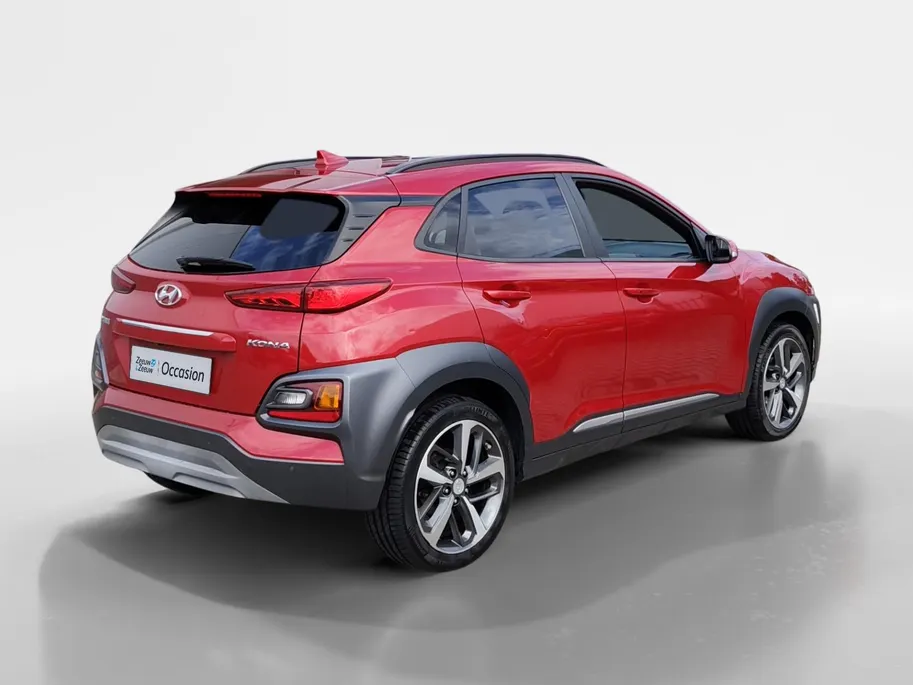 Hyundai Kona 1.0 T-GDI Premium | Unieke uitvoering | Leder | Stoelverwarming | HUD |
