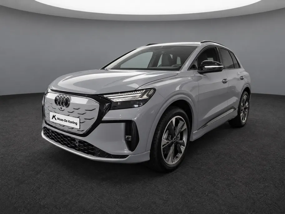 Audi Q4 Q4 S edition 204 PK · Trekhaak elek. wegklapbaar ·  Lendensteunen · Opberg- en bagageruimtepakket