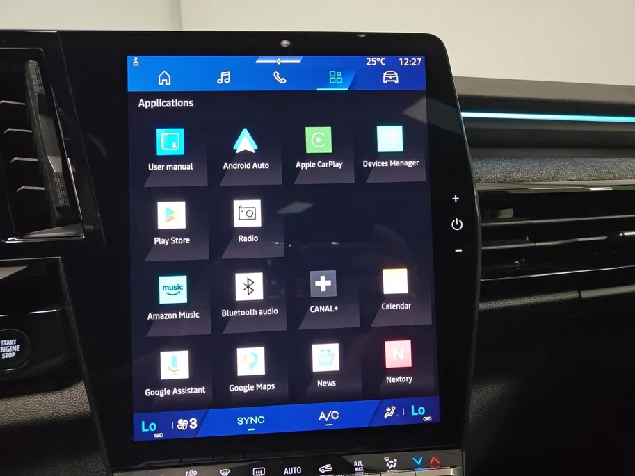 Renault Espace E-Tech full hybrid 200 techno 5p. AUTOMAAT AIRCO CAMERA CRUISE CONTROLE LM VELGEN HOGE INSTAP APPLE CARPLAY ANDROID AUTO  DEALER ONDERHOUDEN 1E EIGENAAR